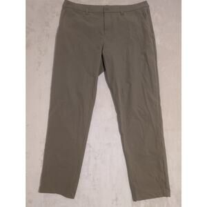 Lululemon ABC Classic Fit Warpstreme Pants Mens 38x32 Beige Performance M5AR3S